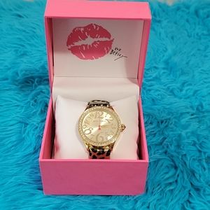 Betsey Johnson Goldtone Watch
